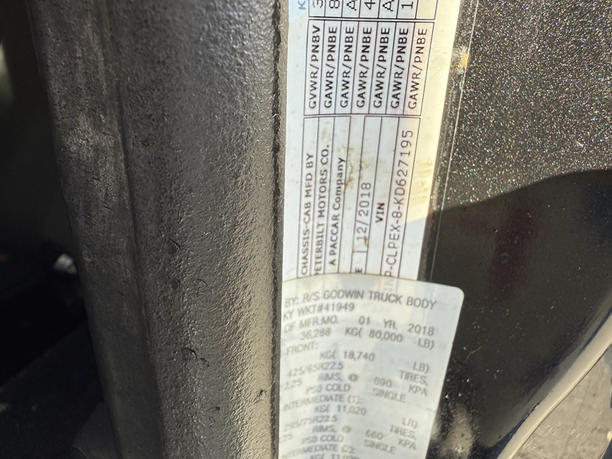 2019 Peterbilt 567 1761923970055 2019 Peterbilt 567 1761923970055