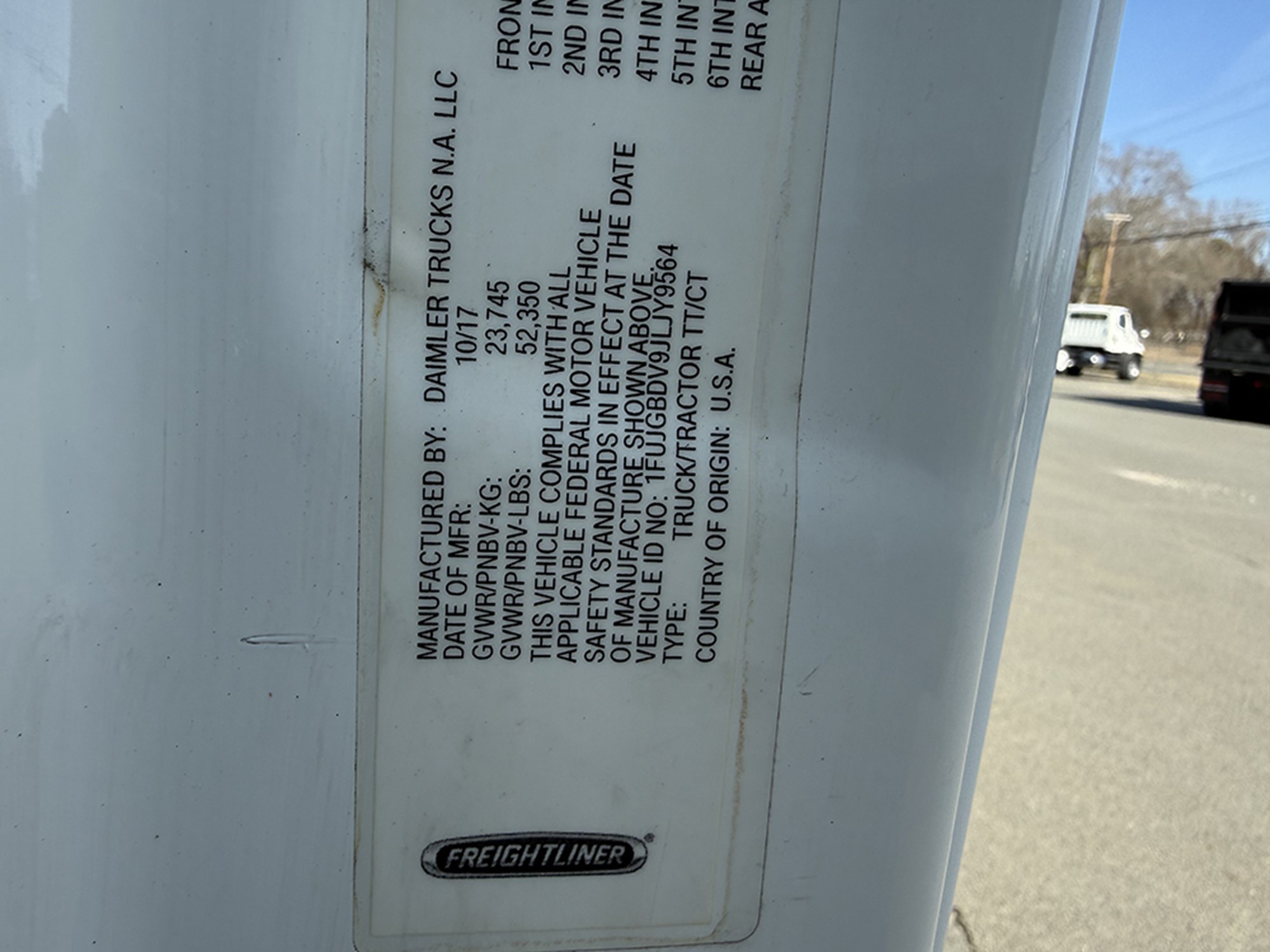 2018 Freightliner Cascadia 113 1767722904767 2018 Freightliner Cascadia 113 1767722904767