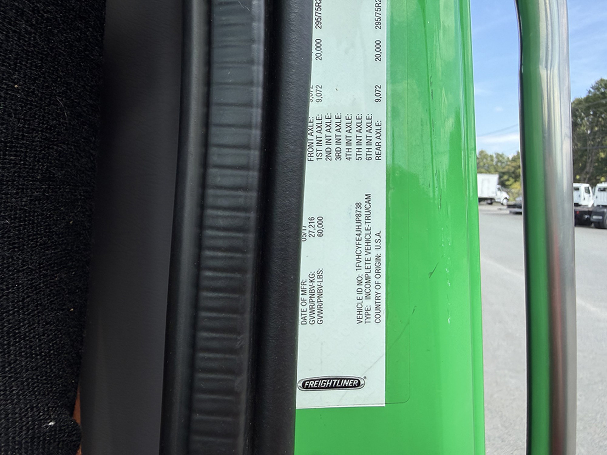 2018 Freightliner M2 1789495663111 2018 Freightliner M2 1789495663111
